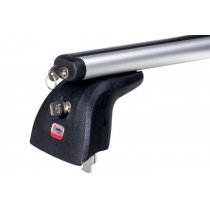 Bagażnik Amos model BETA aluminiowy (4 łapy + 2 belki aluminiowe + 4 zamki z osłonkami) Kit 102