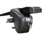 Bagażnik na relingi Taurus stalowy zamykany (4 łapy + 2 belki stalowe) 