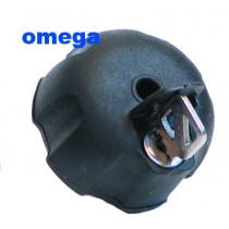 Gałka na zamek AMOS 1szt. (do uchwytów rowerowych)