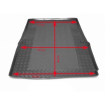 Mata do bagażnika z antypoślizgiem do: VW CADDY 2 siedzenia od 03/2004 + gratis ! (M01824)