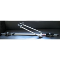 Uchwyt rowerowy AMOS belkowy aluminiowy   zamek