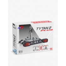 Uchylna PLATFORMA na hak AMOS Tytan Plus na 2 rowery 13pin + upominek WYSYŁKA GRATIS!